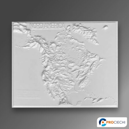 America del Nord fisica
