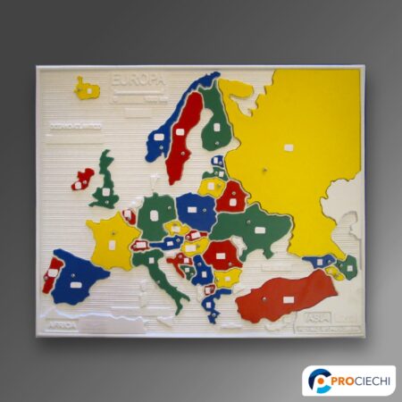 Europa politica componibile a colori
