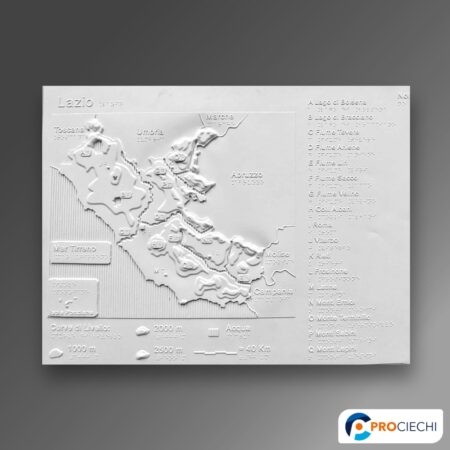 Lazio fisico-politica