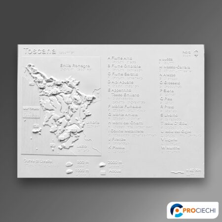 Toscana fisico-politica